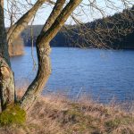 Stausee vor dem Haus